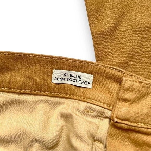 J.Crew 9” Garment-Dyed Billie Demi Boot Crop Pant - Picture 5 of 6